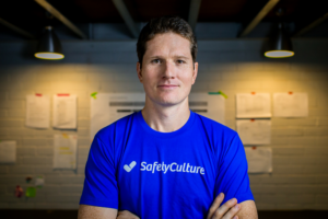 SafetyCulture founder and CEO Luke Anear