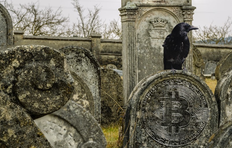 crow grave bitcoin crypto