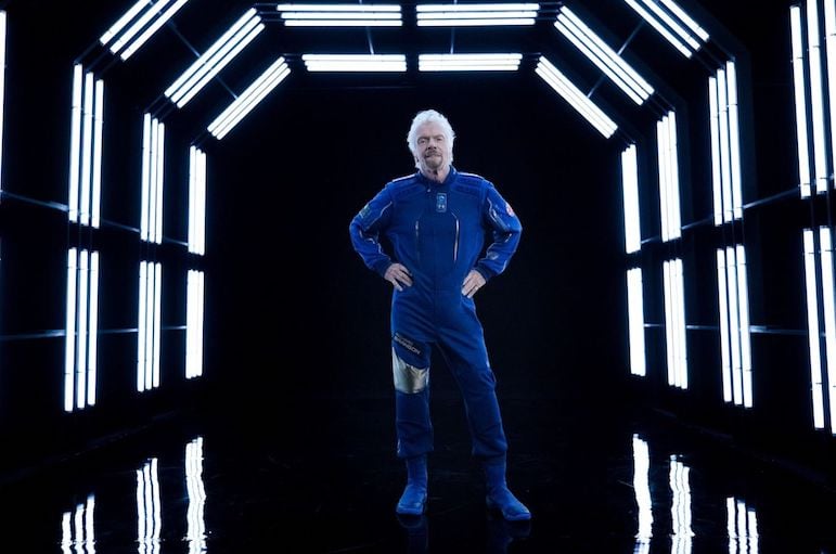 Sir Richard Branson. Photo: Virgin Galactic