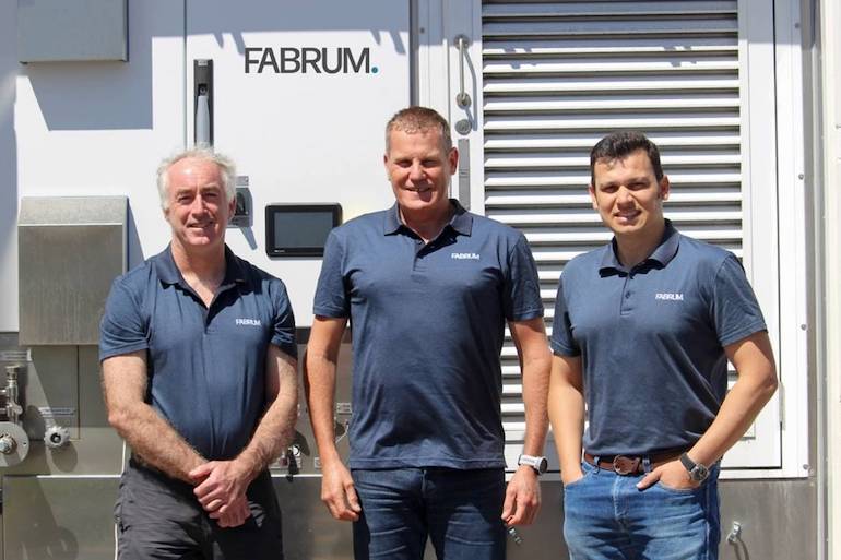 Fabrum Fabrum founders Hugh Reynolds, Christopher Boyle, and Dr Ojas Mahapatra