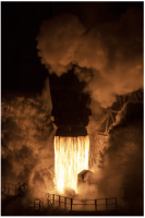 Atmospheric emissions from rocket fuels are not regulated. Official SpaceX Images/Flickr, CC BY-SA