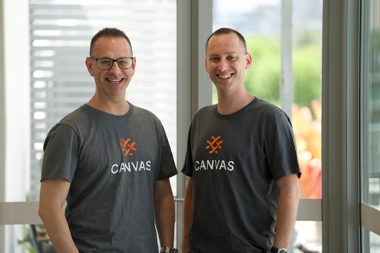 Canvas cofounders Daniel and David Lavecky