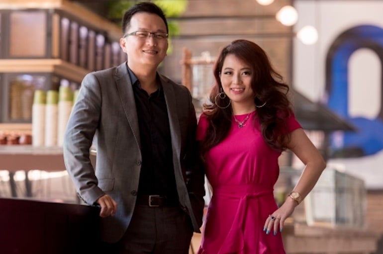 Liven cofounders William and Grace Wong