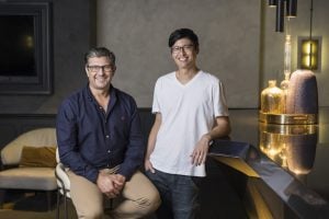 Employment Hero cofounders Ben Thompson and Dave Tong.