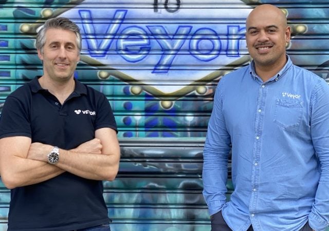 Veyor cofounders Stephen Rockett and Richard Fifita