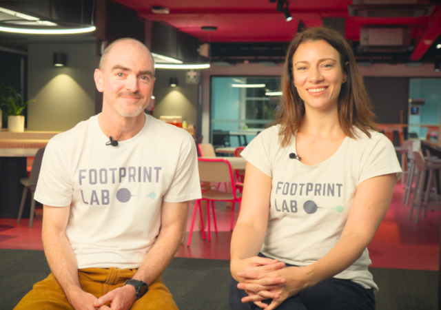 FootprintLab founders Dr Tim Baynes and Janet Salem